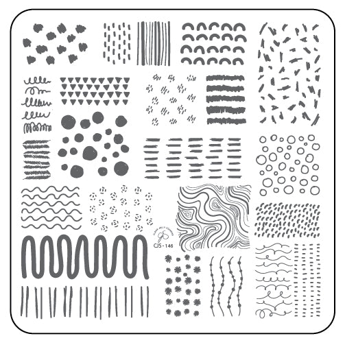 Back to School Scholastic (CjS-42) - Clear Jelly Stamping Plate – LuvNailz