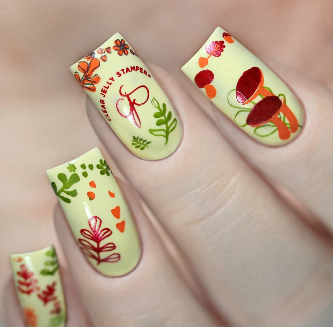 🍁 Fall in Love with These 5 Fabulous Nail Art Looks for Autumn! 🍁