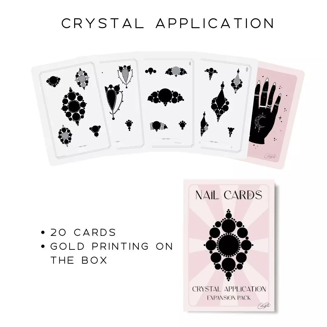 Celina Ryden - Nail Cards - Crystal Application Expansion pack