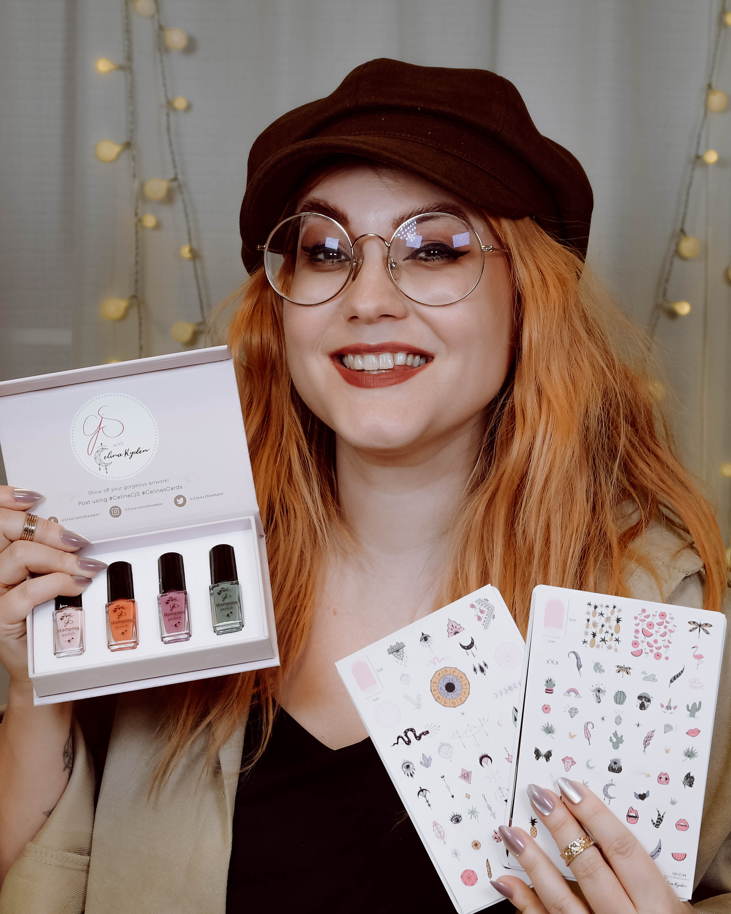 The Complete Celina Ryden Stamping Kit (Includes the Nail Cards)