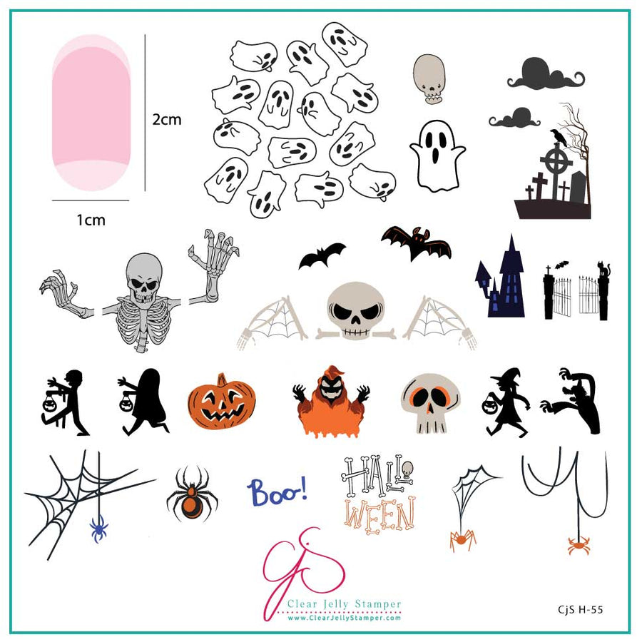 Halloween Collection – Clear Jelly Stamper