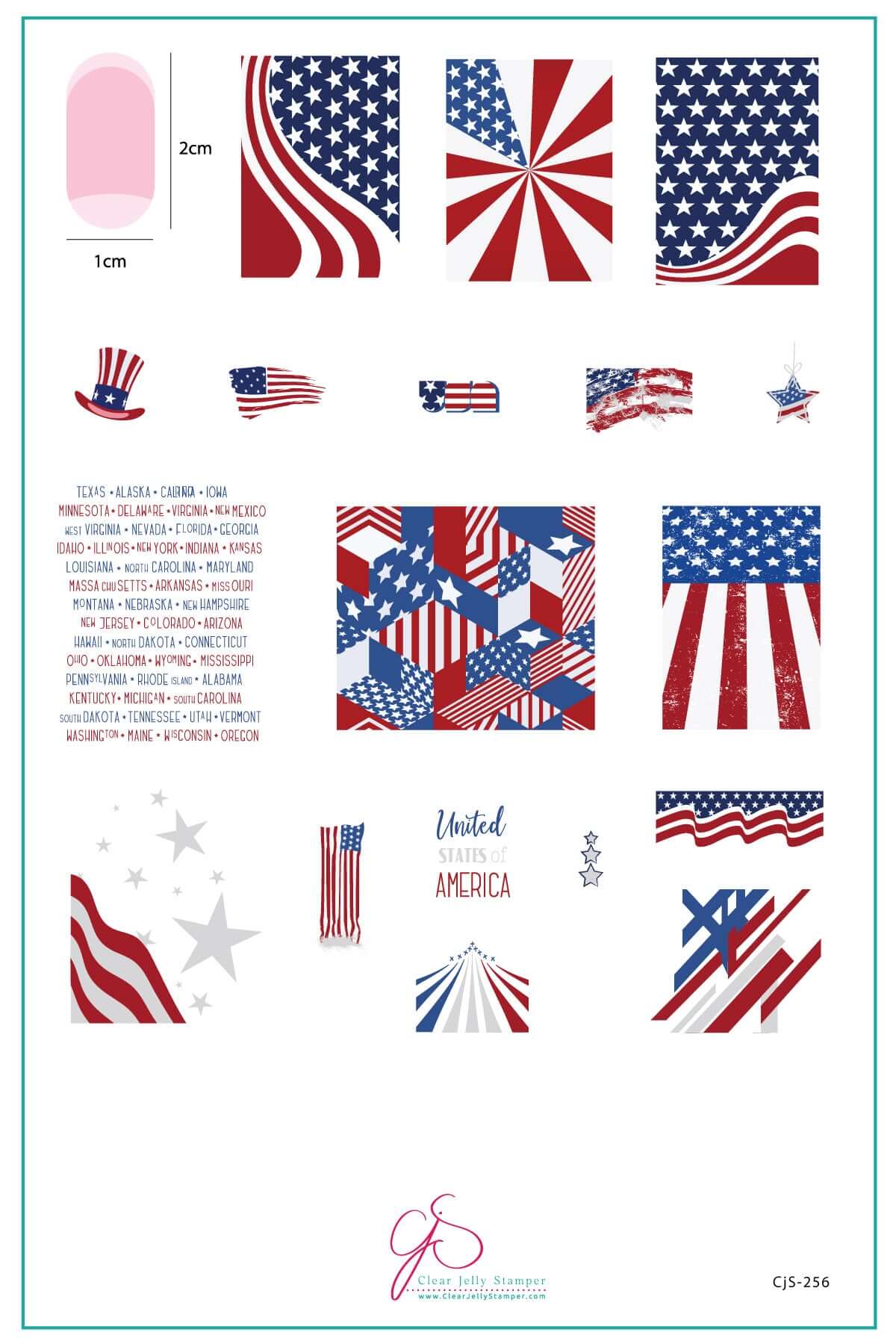 layered-nail-art-stamping-plate-inspo-card-showing-designs-of-the-american-flag-stars-and-stripes