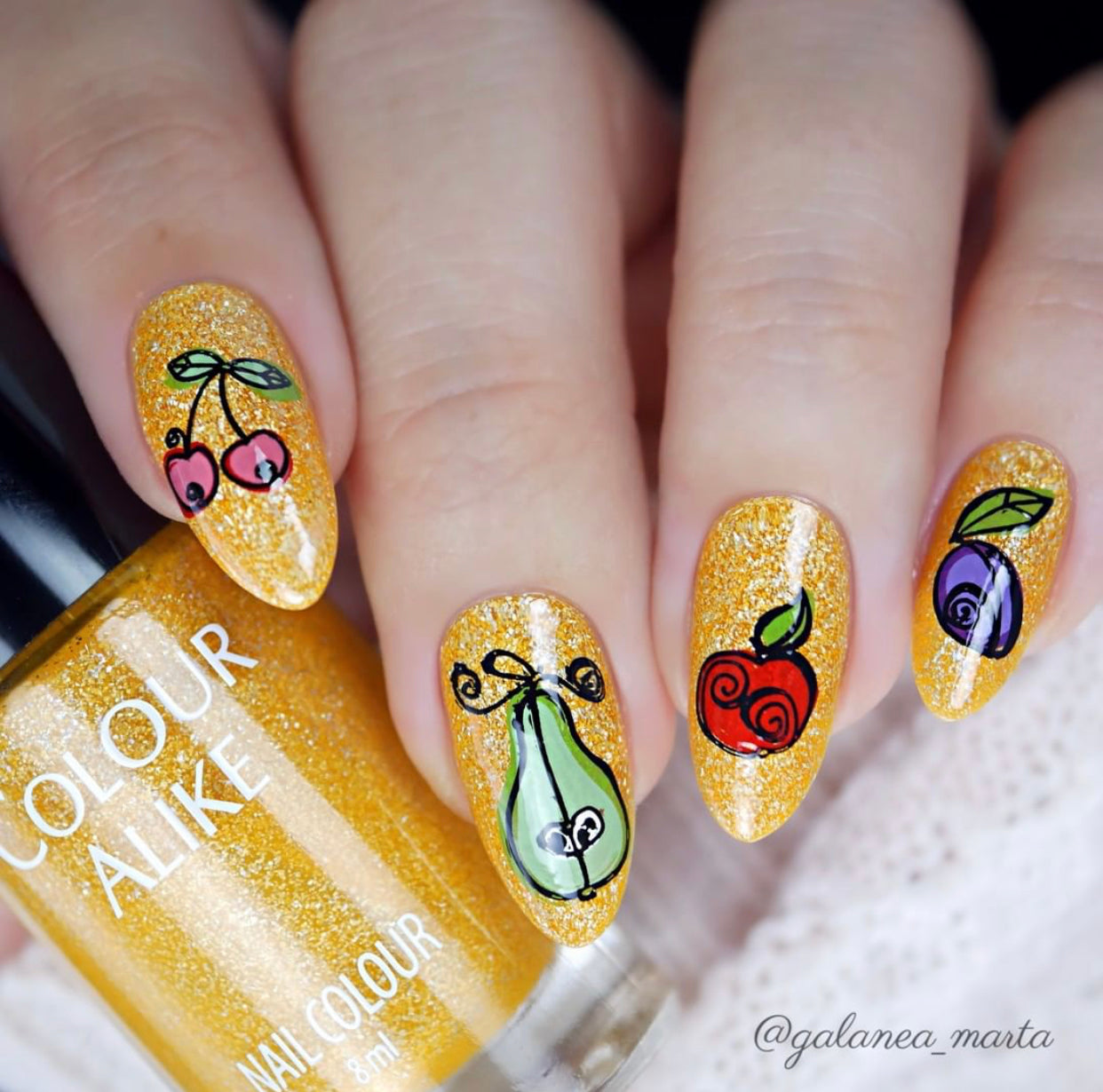 Fruit Cocktail Collection - Take Your Pick! (CjS-210) Steel Nail Art Layered Stamping Plate